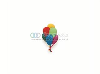 Renkli Balon Çocuk Bebek Kulp Serisi