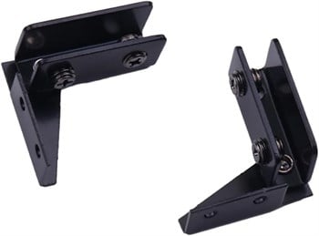 Cam Kapı Kapak Menteşesi İçten Yana Vidali Siyah 5-8 mm.