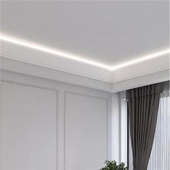 Duvar Tavan Oda Köşe Uygulama Led Profili