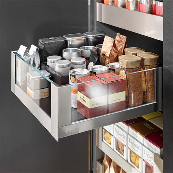 Blum 20F250M00 LRセット Blum İç Kiler Çekmecesi Legrabox Free C Yüksek Camlı Yanak Önü