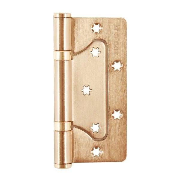 10 Cm. Kelebek Kapı Menteşesi Parlak Pirinç