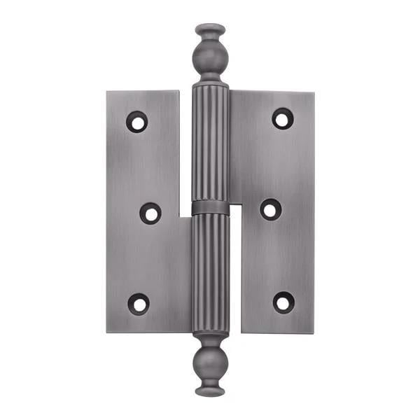 10 cm. Calisto Yaprak Menteşe Antik Gümüş Sol