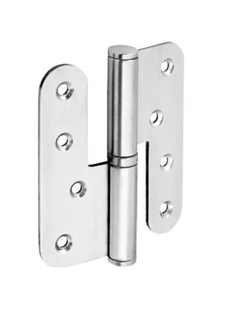 10 Cm. Oval Kapı Menteşesi Paslanmaz Çelik