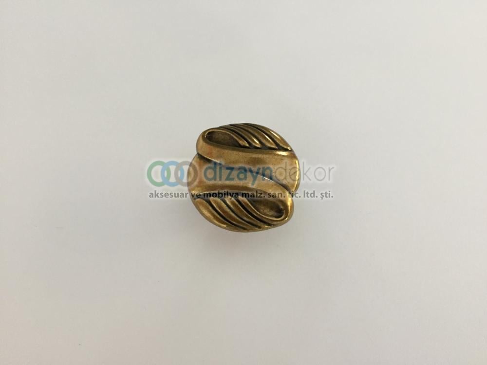 Antik Bronz Kaplama Düğme Kulp