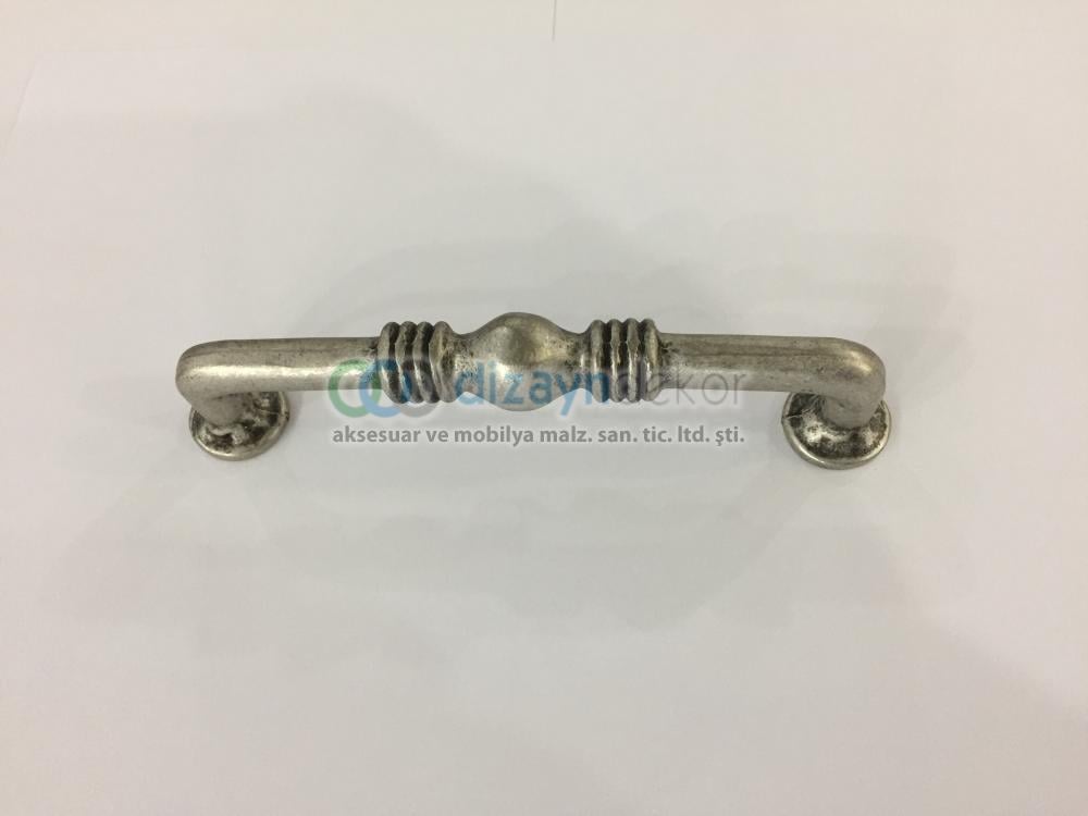 Antik Siyah Gümüş 128 Mm. Kulp