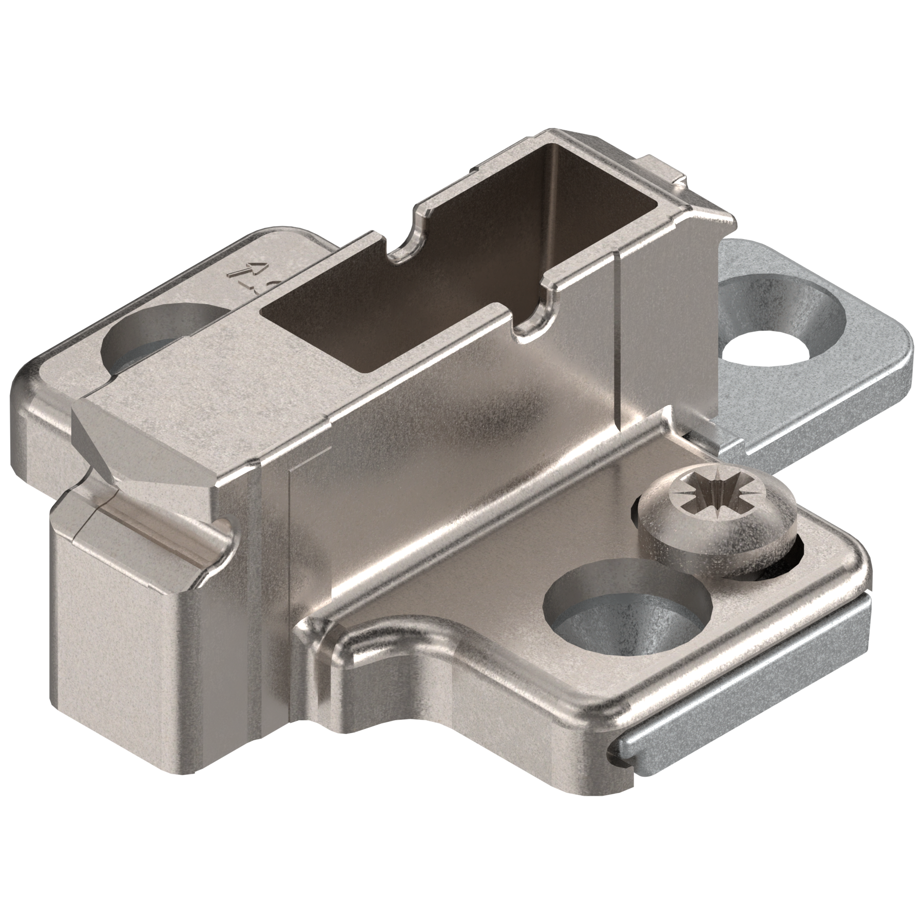 Blum Clip Menteşe Tabanı, Haç tipi, 9 mm, Zamak, Vidalı 175H7190