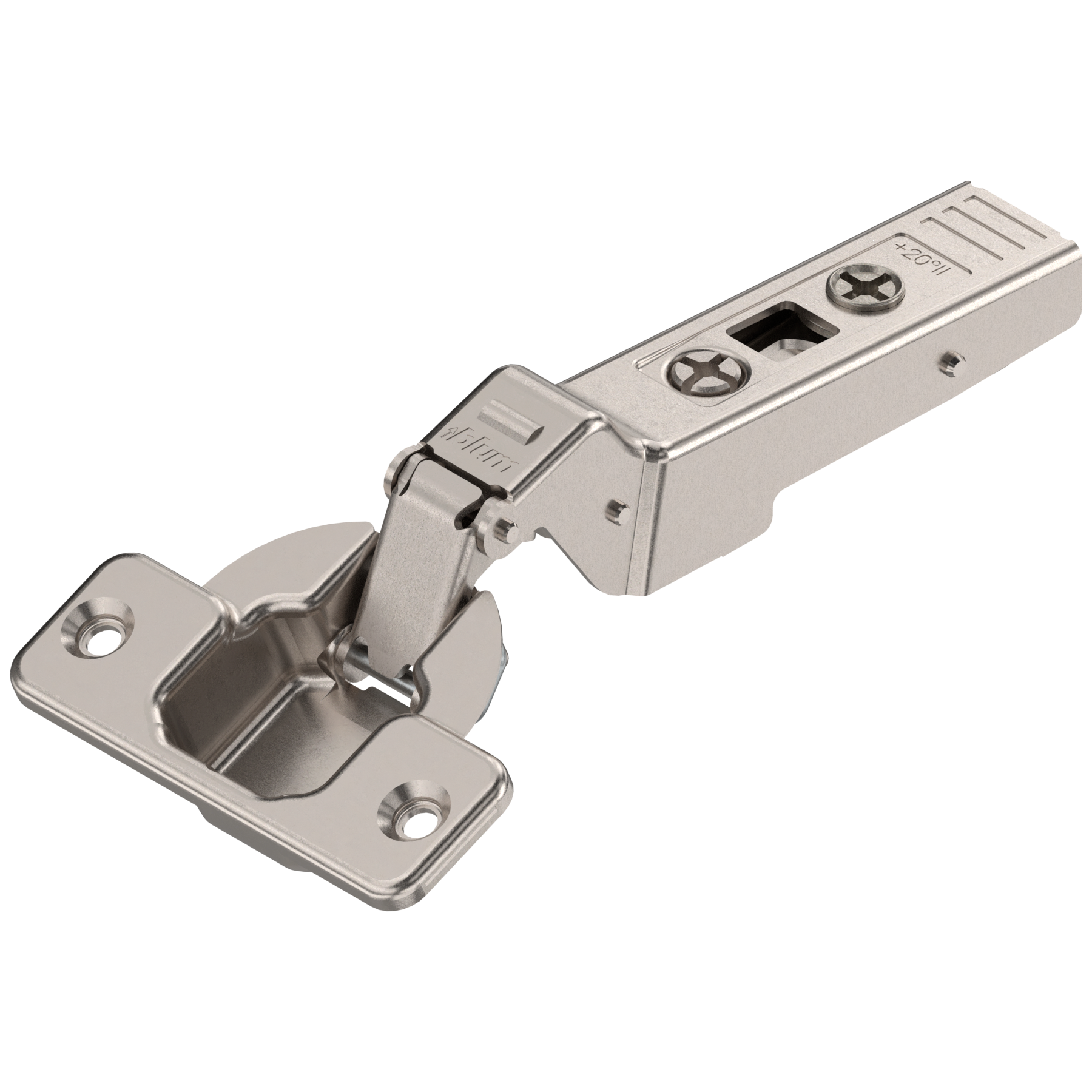 Blum Clip Top Açılı Menteşe +20 Derece II Tam Binili 79A9555.T + 173L6100