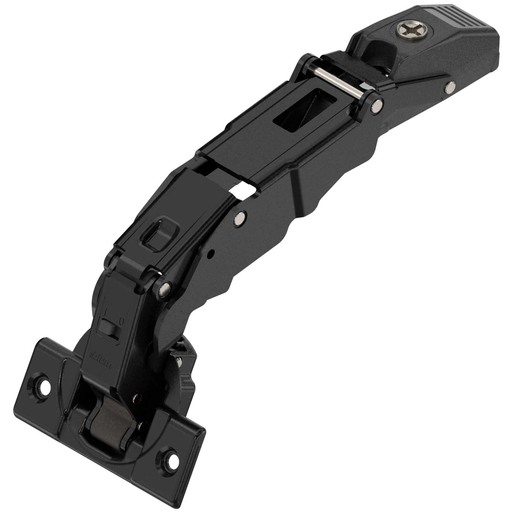 Blum Clip Top Blumotion 155 Drc 0 Açılım Menteşe Düz Onyx-Siyah 71B7550 + 173H7100