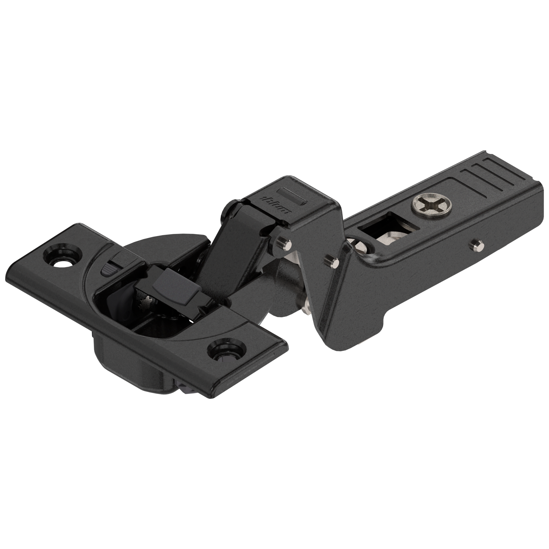 Blum Clip Top Blumotion Süper Deve Menteşe Kalın Profil Kapak Onyx Siyah 71B9750 + 174H7100