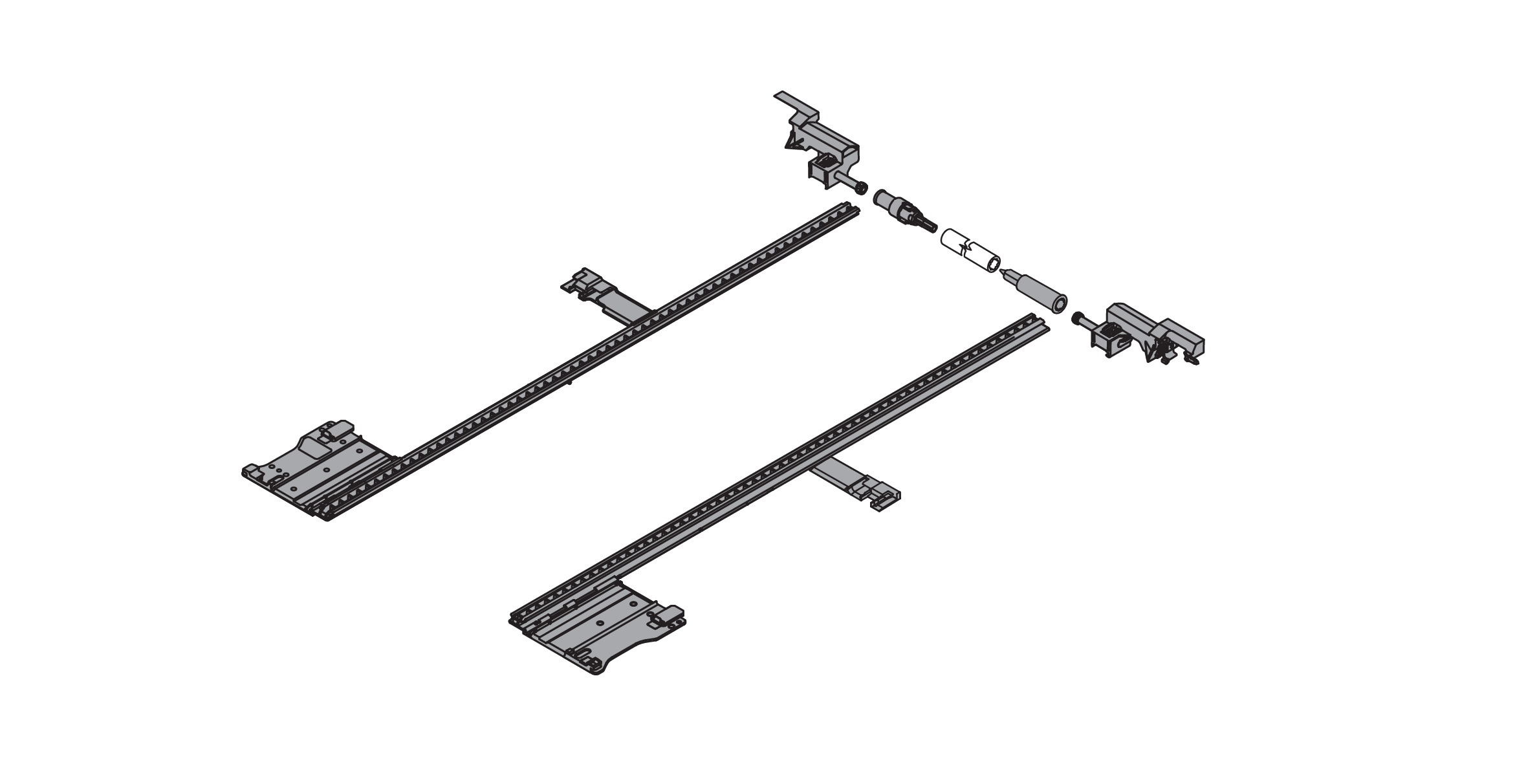 Blum Movento Yan Stabilizasyon 140 cm ye kadar ZS7M750MU