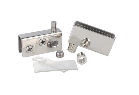 Cam Kapak Menteşesi U Tipi Paslanmaz Çelik 8 Mm