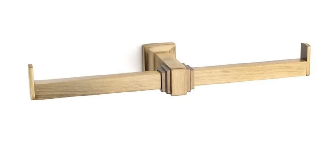 Castle Antik Sarı İkili Tuvalet Kağıtlığı