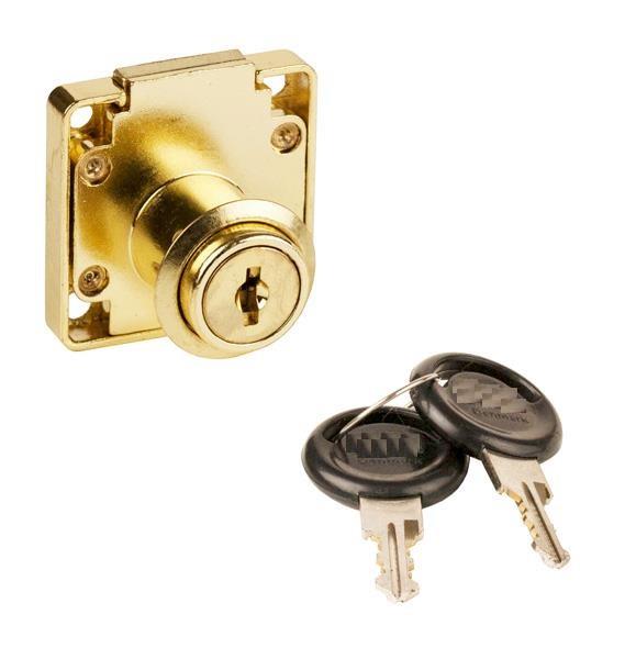 Çekmece Dolap Kapak Kiliti Altın Sarı Kaplamalı