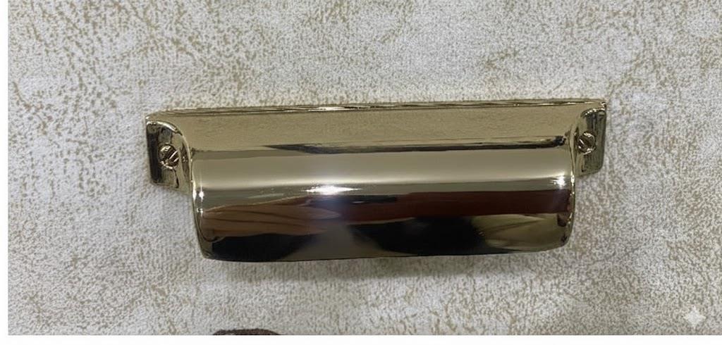 Doka Çekme Kulp Parlak Altın 64 Mm 204523
