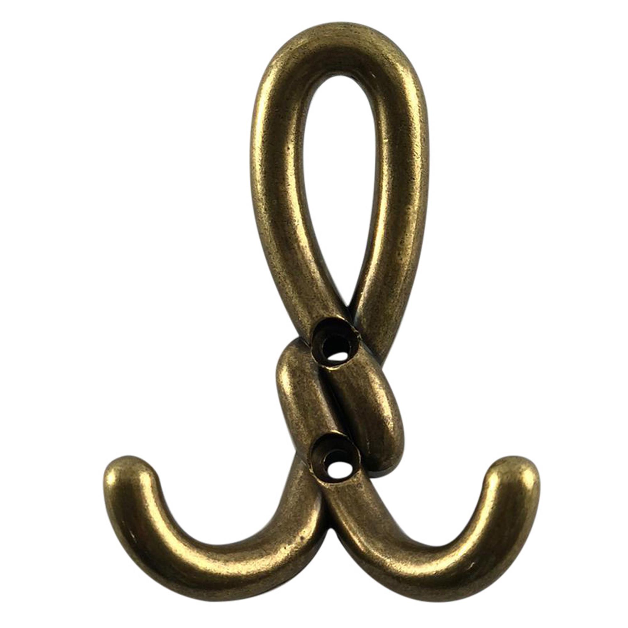 Düğüm Portmanto Askısı Küçük Boy Antik Bronz