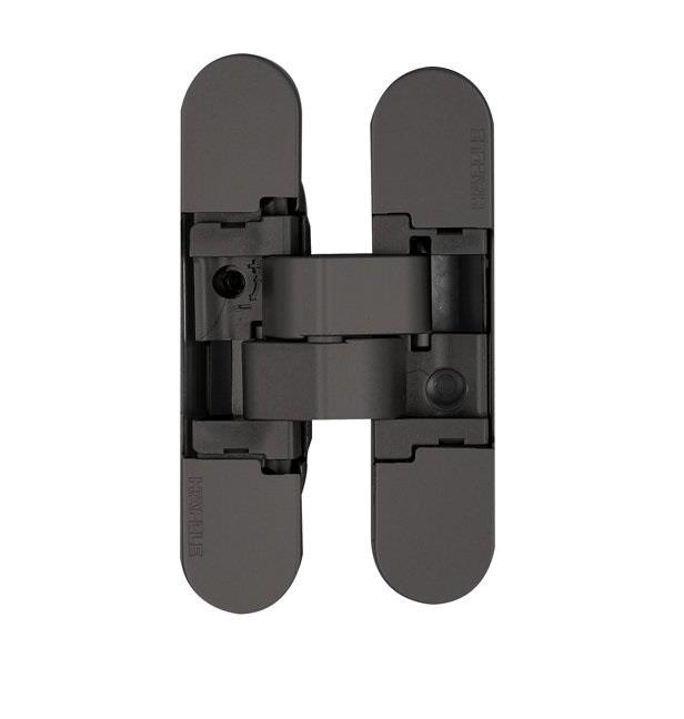 Gizli Menteşe 52kg Mat Siyah Renk 110*24 mm