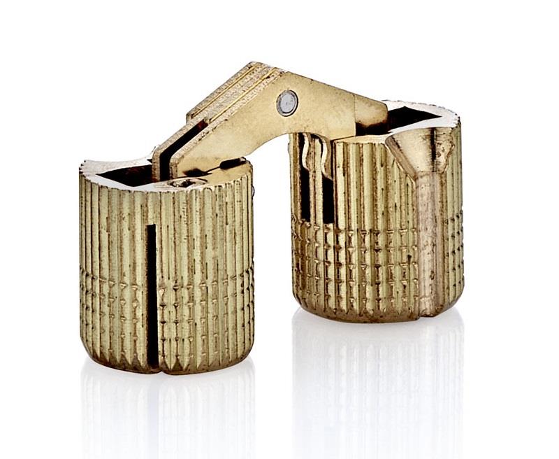 Gizli Silindir Pirinç Gömme Menteşe 12 Mm