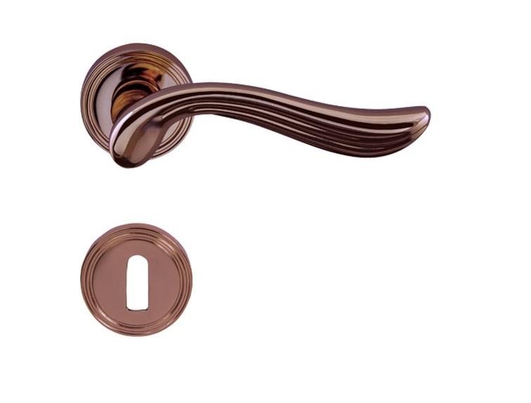 Hafele Rouge Kapı Kolu seti Oda Tipi Parlak Rose