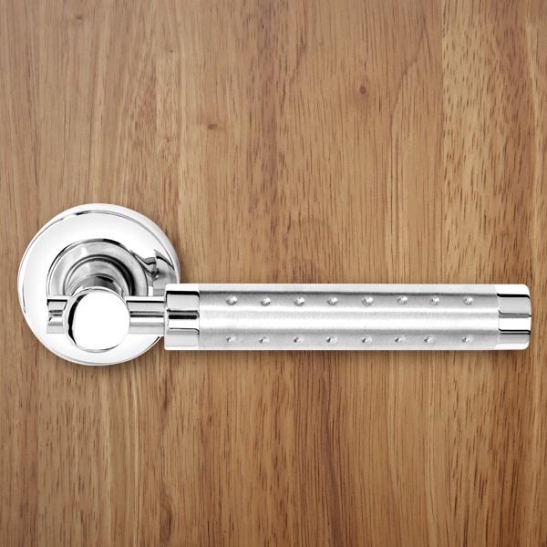 Kapı Kolu Noktalı Saten Krom 306 Wc