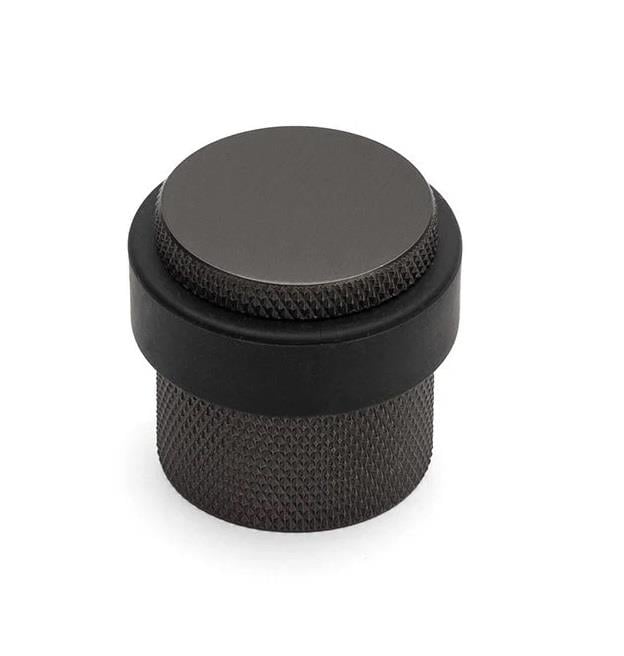 Kapı Stoperi Füme Antrasit Torna Vidalı-Yapışkanlı