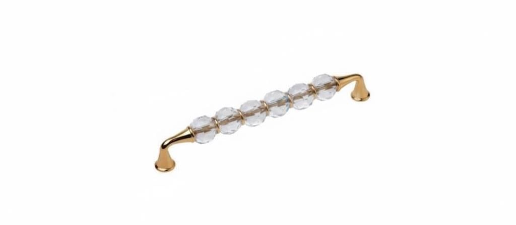 Kristal Cam Kulp 160 Mm. Altın