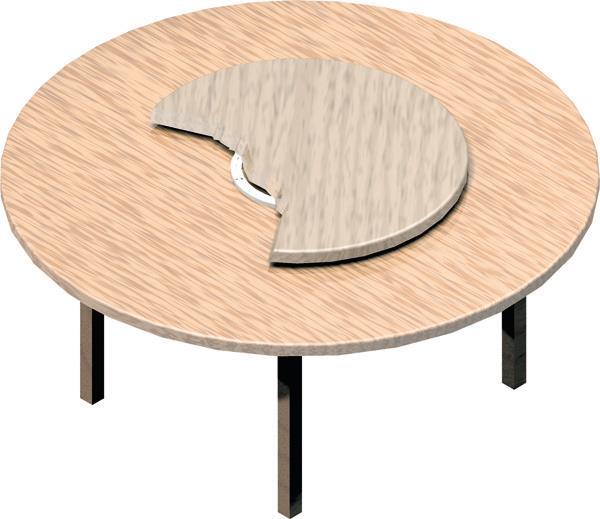 Lazy Susan Döner Tv, Masa Ve Servis Mekanizması