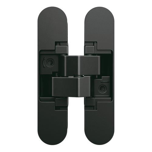 Mat Siyah Gömme Gizli Ayarlı Kapı Menteşesi Eko 110 X 24 Mm. 40 Kğ