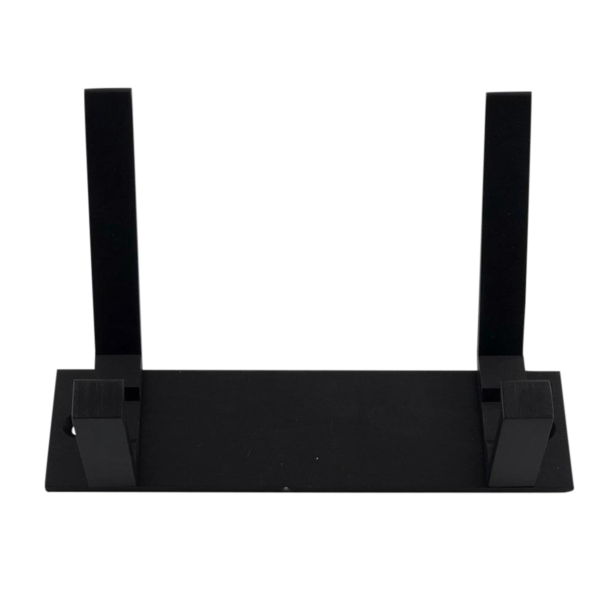 Mat Siyah Kanca Askı Portmanto İkili