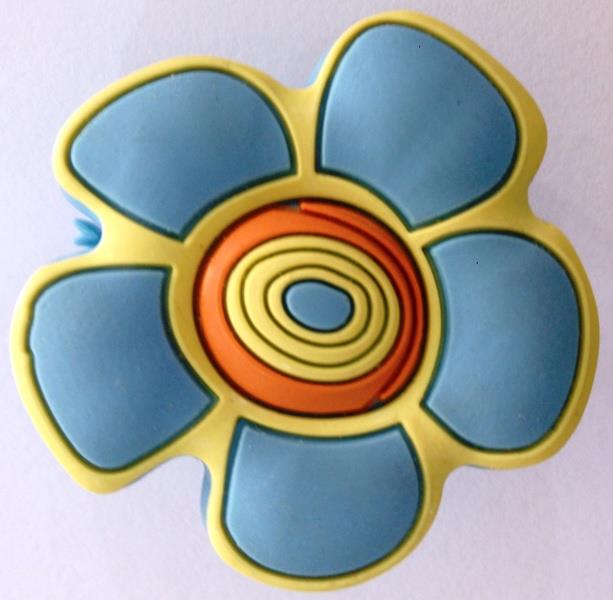 Mavi Papatya Çocuk Bebek Kulp Serisi