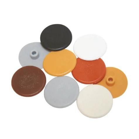 Minifix Kapak 15 Mm. Tıpası Beyaz-siyah-gri-çam-kahverengi 100 Adet
