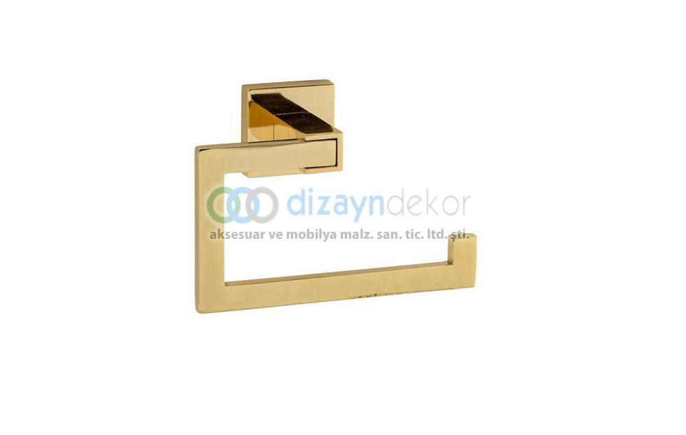 Parlak Altın Wc Kağıtlık