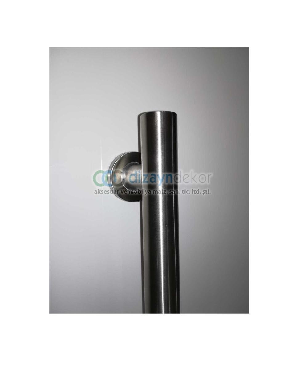 Paslanmaz Çelik Sürgü Ve Çekme Kapı Kolu Silindir 2