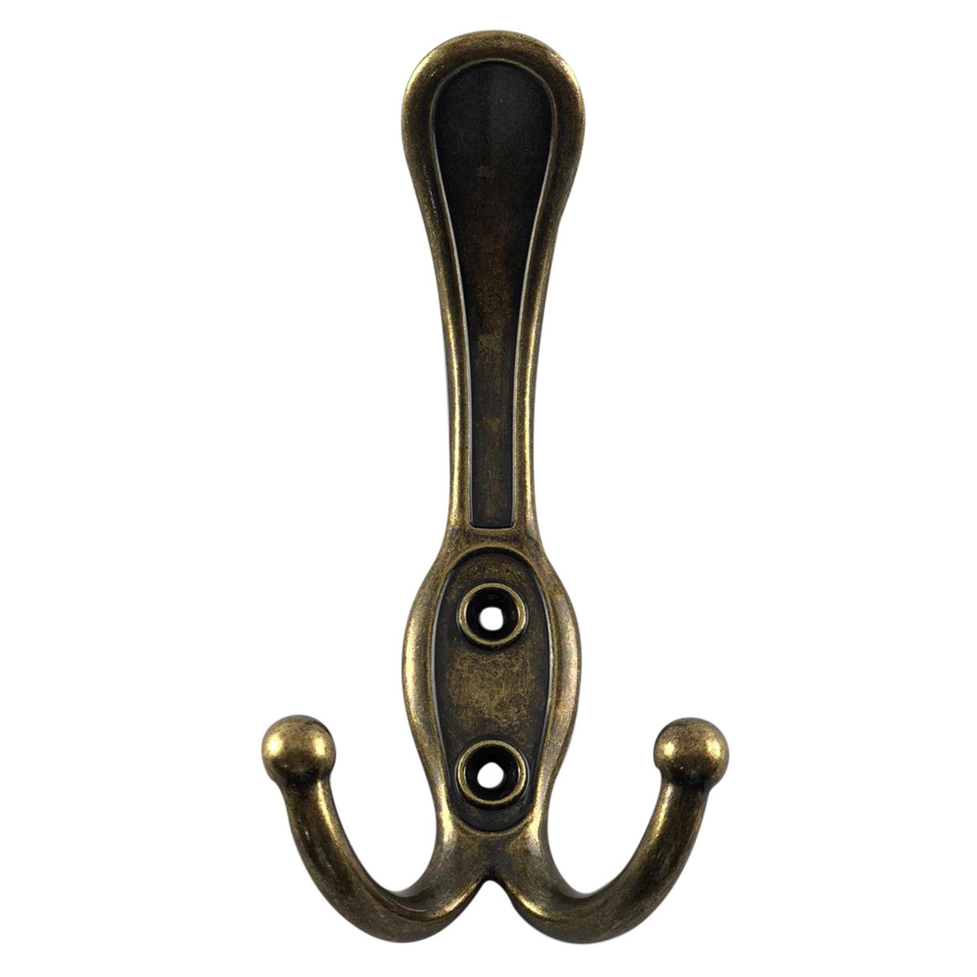 Portmanto Askısı Ege Üçlü Krom, Antik Bronz