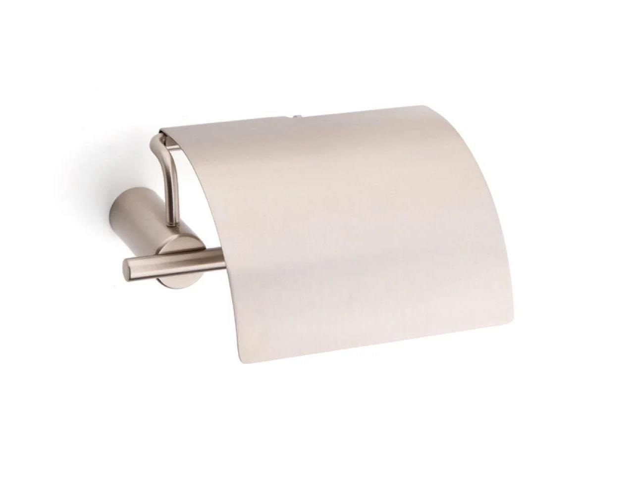 Tech Kapaklı Tuvalet Kağıtlığı İnox Kaplama