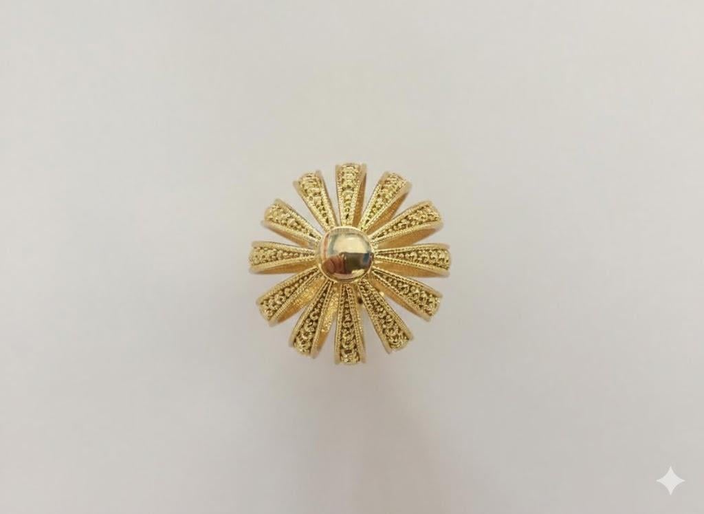 Tekli Altın Özel Tasarım Kulp