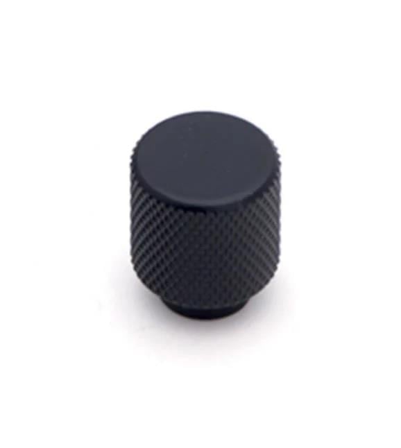 Torna Model Düğme Kulp Lüks Mat Siyah