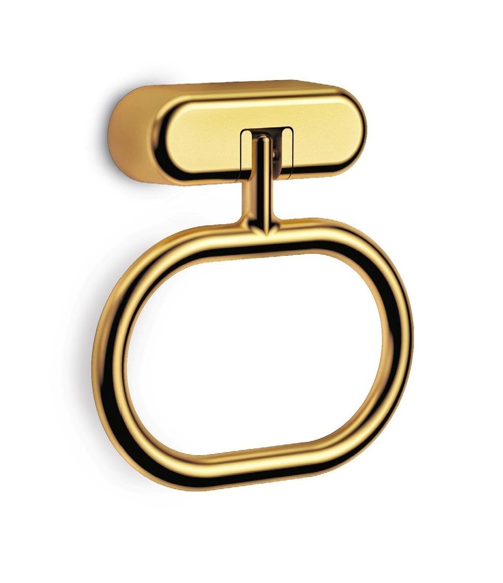 Wolf Halka Sarkaç Oval Kulp Parlak Altın