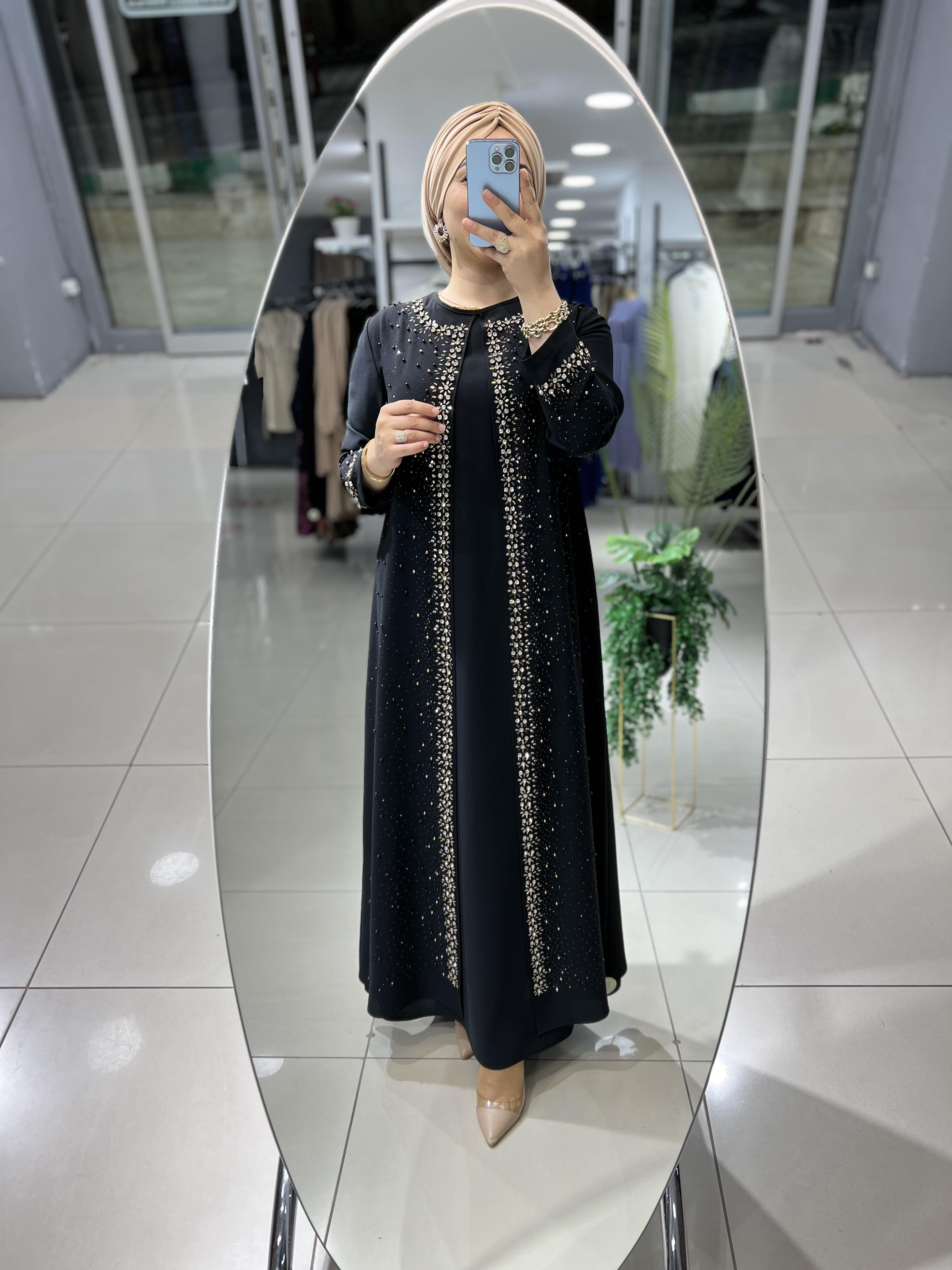 3116 Abaya elbise