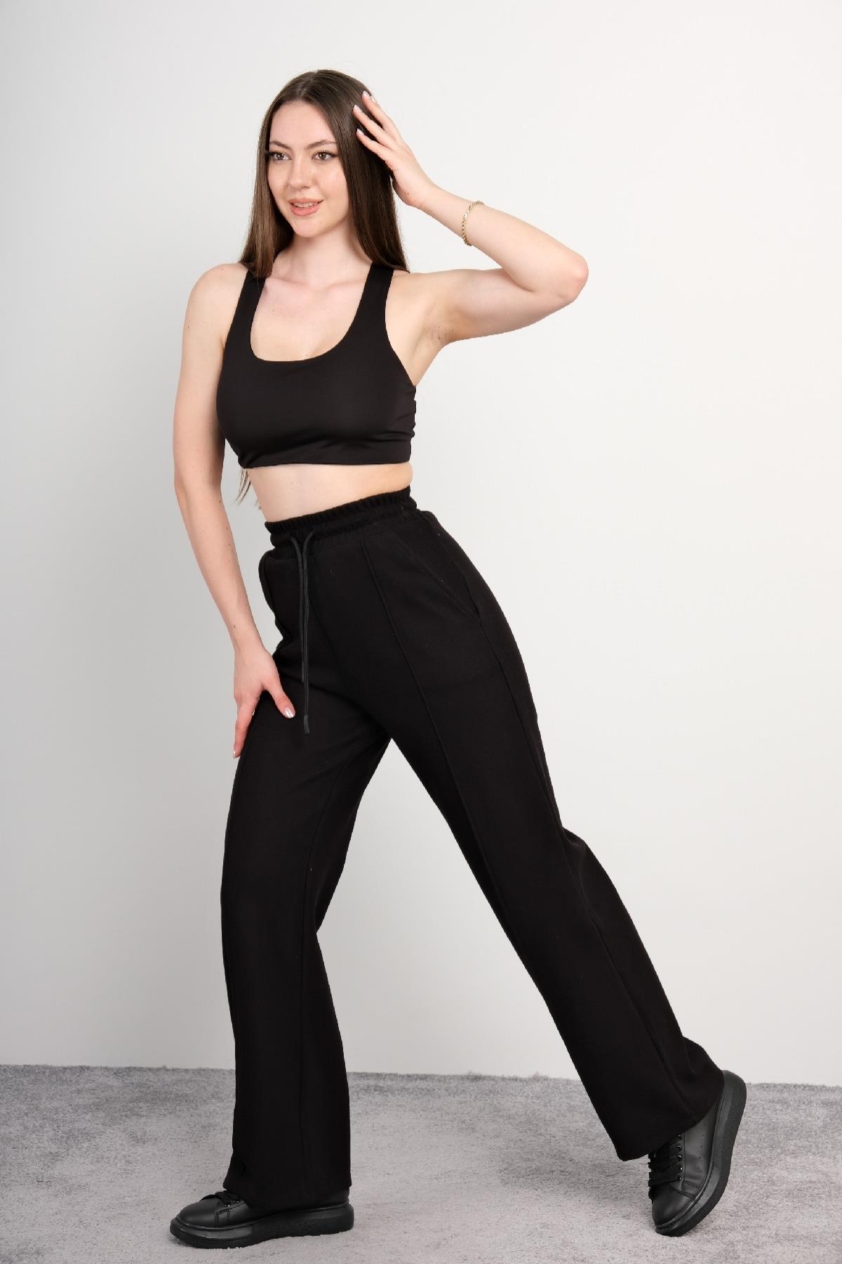 Petite wide leg sweatpants sale