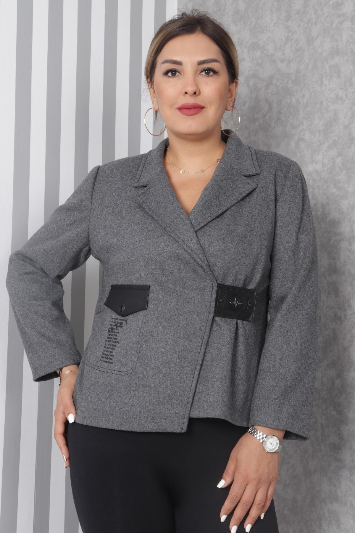 Yanları Cepli Ceket