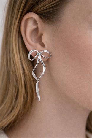 Silver Fiyonk Küpe