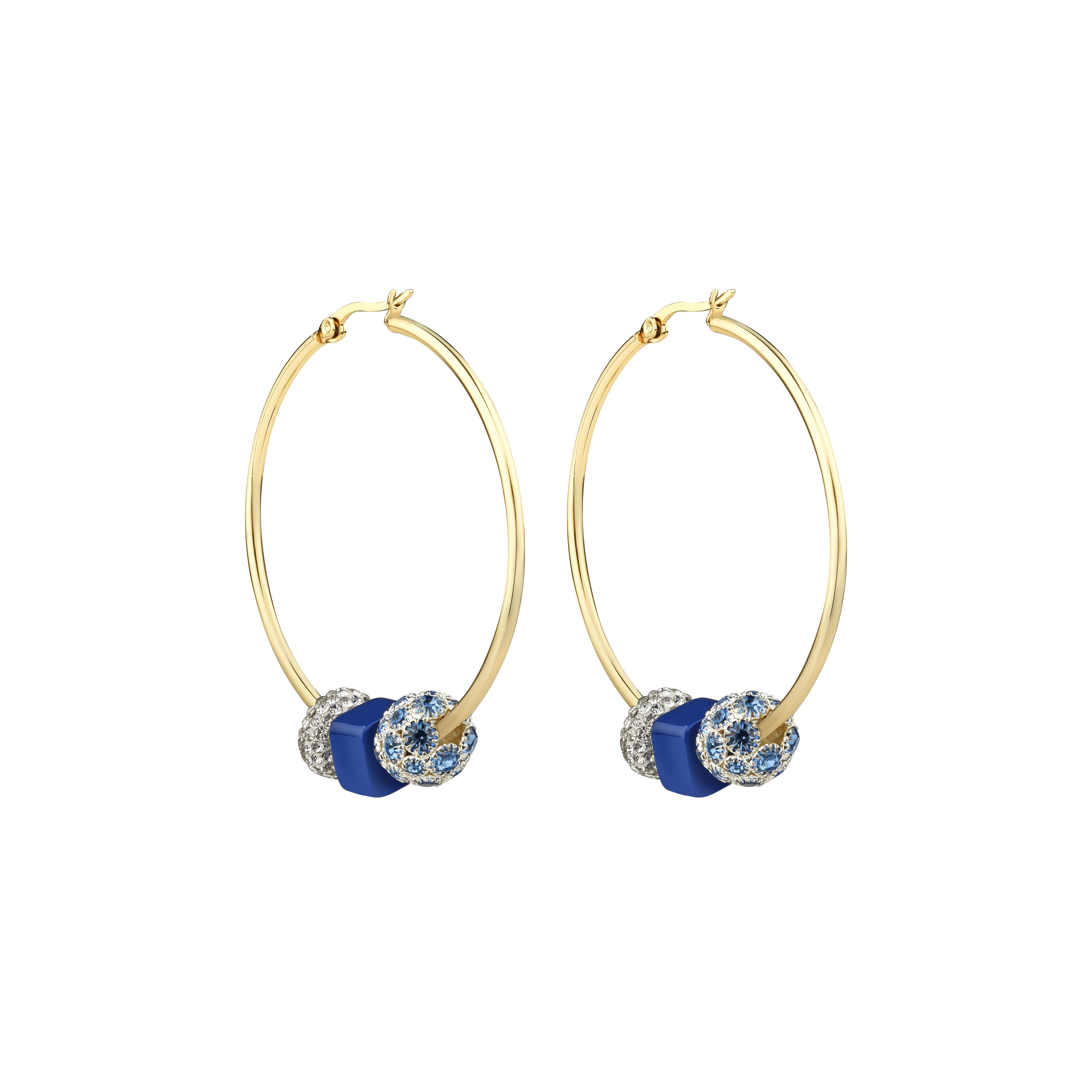 Gold Charm Küpe