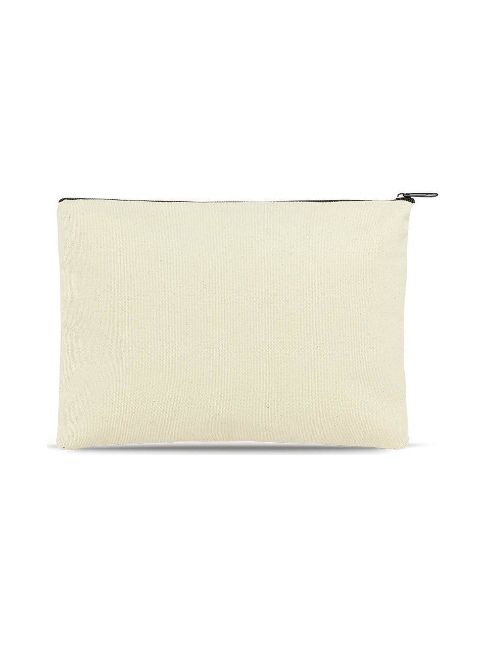 Baskısız Kanvas Clutch Bez Çanta