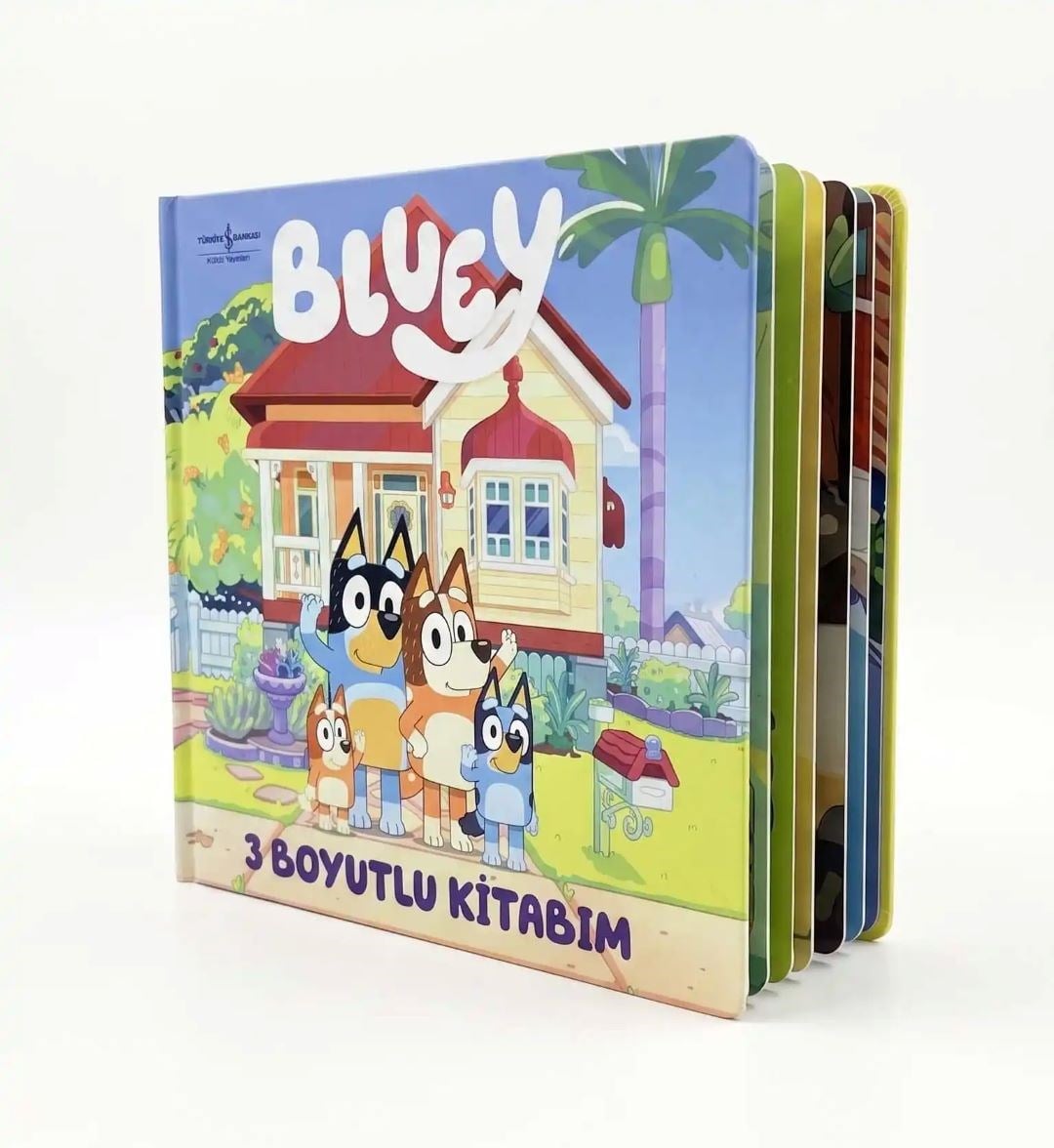 Bluey - 3 Boyutlu Kitabım - (Ciltli)