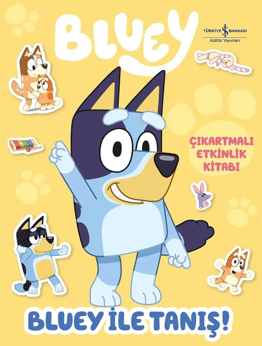 Bluey ile Tanış - Çıkartmalı Etkinlik Kitabı