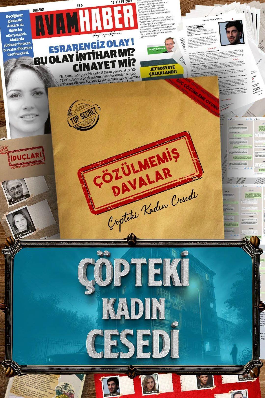 Çözülmemiş Davalar Çöpteki Kadın Ceseti
