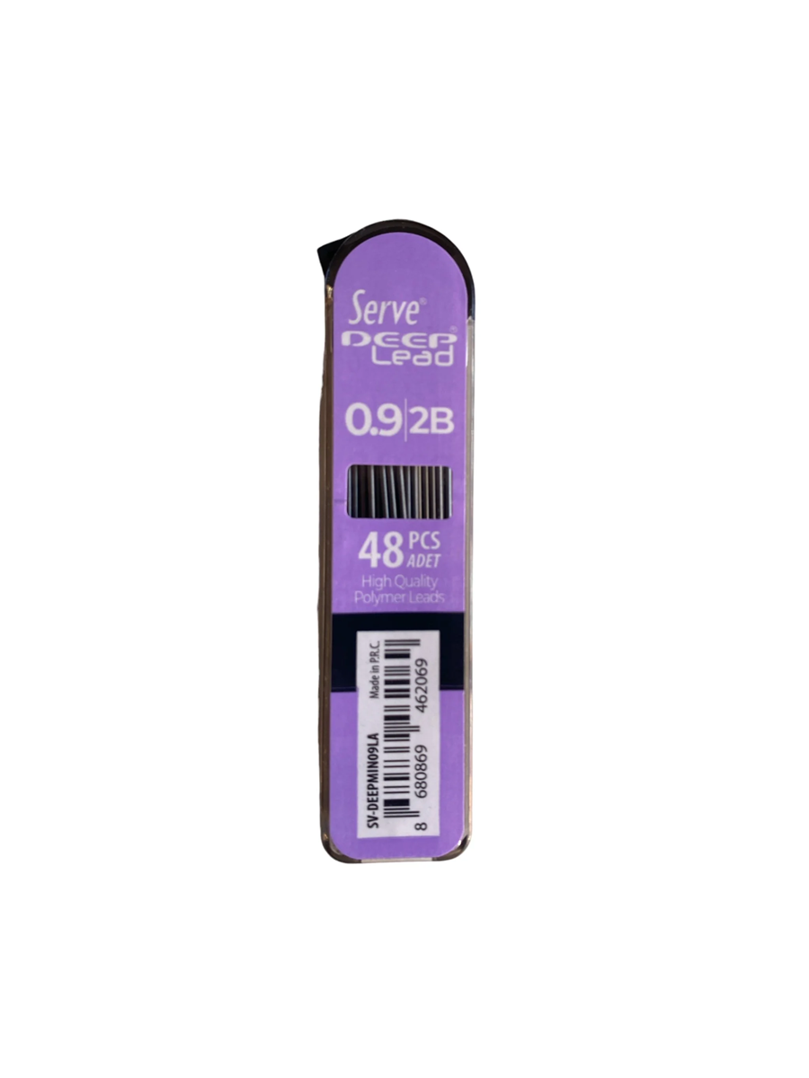 Deep Mekanik Kalem Ucu 0.9 mm 2B Lavanta