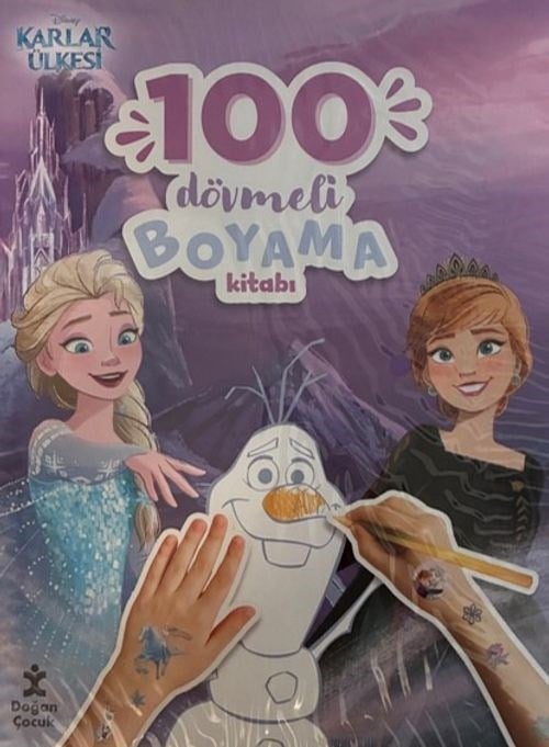 Disney Karlar Ülkesi 100 Dövmeli Boyama Kitabı