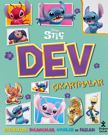 Disney Stiç Dev Çıkartmalar Etkinlik Kitabı