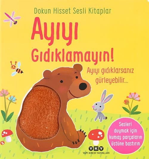 Dokun Hisset Sesli Kitaplar - Ayıyı Gıdıklamayın!